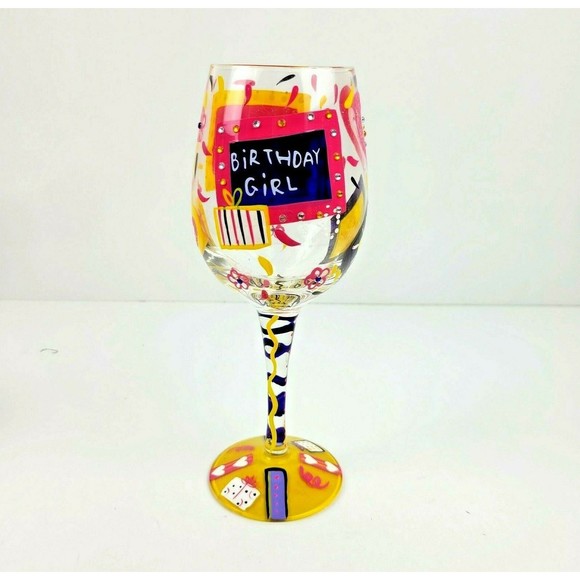 Verre à Vin Lolita - The Wine Collection Jingle Bells - Neuf - Rose